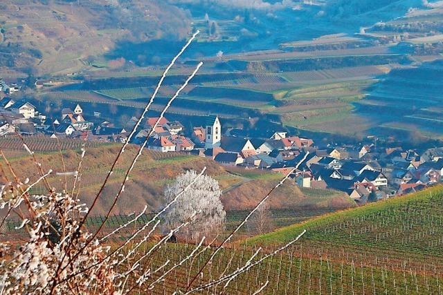 Blick auf Oberbergen