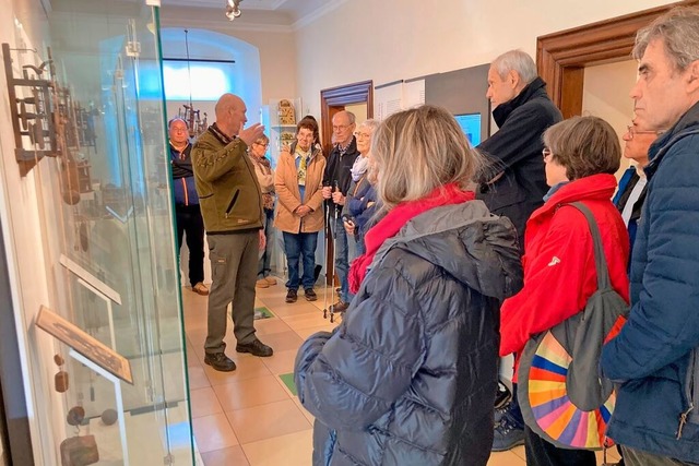 Fhrung im Kloster-Museum St. Mrgen d...arzwlder Spiel- und Musikuhren&#8220;  | Foto: Karin Kleis