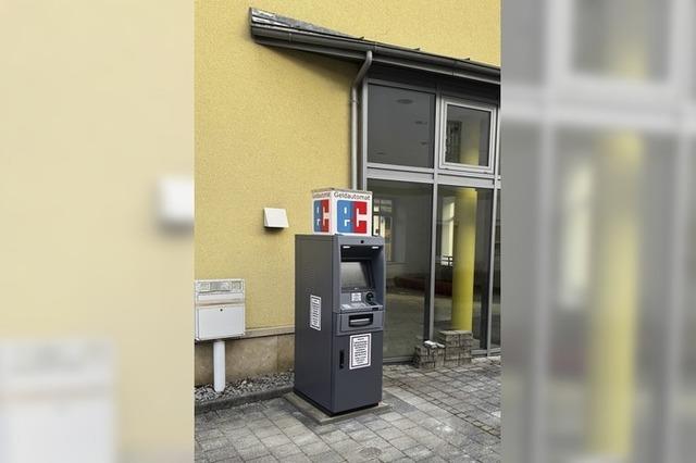 Neuer Geldautomat