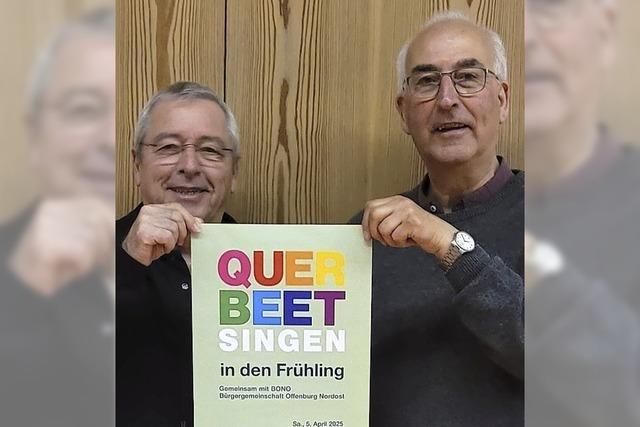 Querbeetsingen im Schillersaal