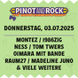 Montez bei Pinot and Rock 2025