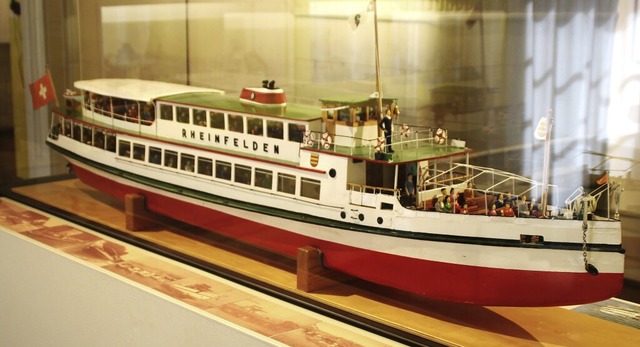 Die &#8222;Rheinfelden&#8220; ist jetzt im Fricktaler Museum zu sehen.   | Foto: Rolf Reimann