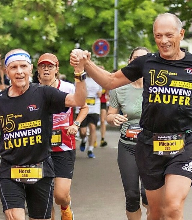 Beim Sonnwendlauf 2024.  | Foto: Reinhard Pelzer