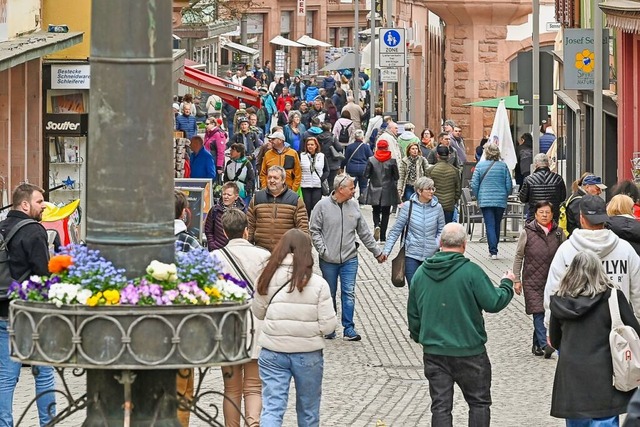 Am Bltensonntag war viel los in der L...als ergibt sich aber ein anderes Bild.  | Foto: Endrik Baublies