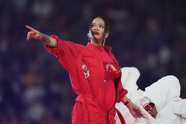 Die Knstlerin Rihanna heit eigentlich Robyn Rihanna Fenty.  | Foto: Ross D. Franklin (dpa) 