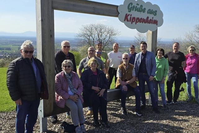 Neuer Bilderrahmen auf dem Lussbuck