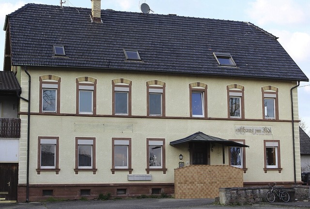 An der Fassade des ehemaligen Gasthaus...oll mglichst wenig verndert werden.   | Foto: Reiner Beschorner