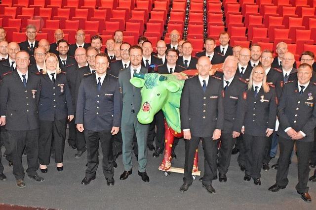 Das Einsatzspektrum der Offenburger Feuerwehr entspricht fast dem einer Grostadt