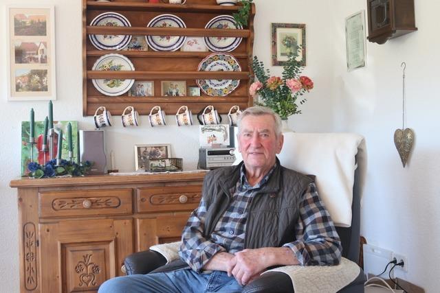 Zur Chorprobe blieb der Mhdrescher stehen: Rolf Danner ber 70 Jahre im Mnnergesangverein Schallstadt