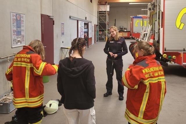 Girlsday bei der Feuerwehr Weil am Rhein: Einblicke in die Arbeit als Feuerwehrfrau