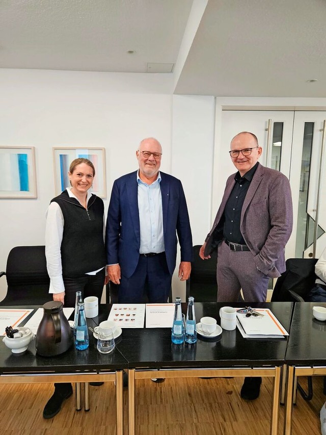 Die Geschftsfhrung freut sich ber das Engagement der Azubis.  | Foto: BZ
