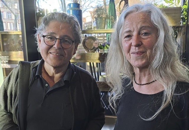 Regisseur und Porträtierte: Klaus Peter Karger und Angelika Nain.  | Foto: Bernd Grether