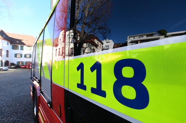 Die Feuerwehr rckte zu einem Einsatz in Riehen aus.  | Foto: Jonas Gnther