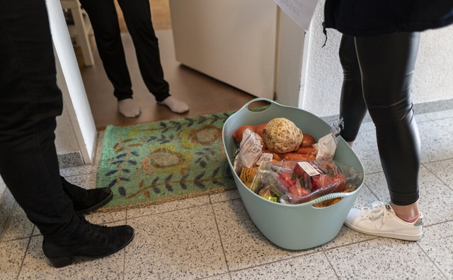 Einkaufsdienste für Senioren ist eine ...gebote des DRK Frauenvereins Ötlingen. | Foto: Patrick Seeger (dpa) Einkaufsdienste für Senioren ist eine ...gebote des DRK Frauenvereins Ötlingen. | Foto: Patrick Seeger (dpa)