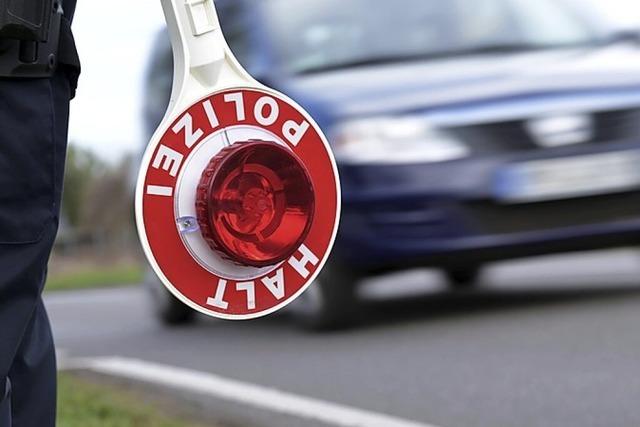 121 Fahrern droht ein Fahrverbot