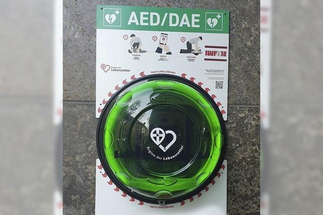 Drei Defibrillatoren fr Friedenweiler