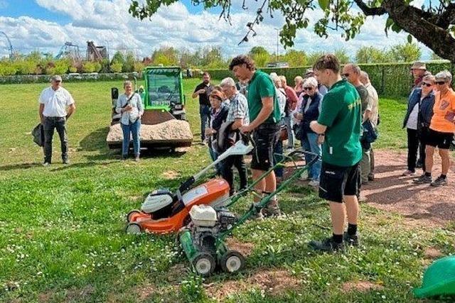 Besuch mit vielen Expertentipps in der Europa-Park-Grtnerei