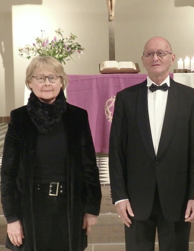 Tenor André Schann und die Pianistin B...huberts „Winterreise“ auf. | Foto: Bianca Flier Tenor André Schann und die Pianistin B...huberts „Winterreise“ auf. | Foto: Bianca Flier