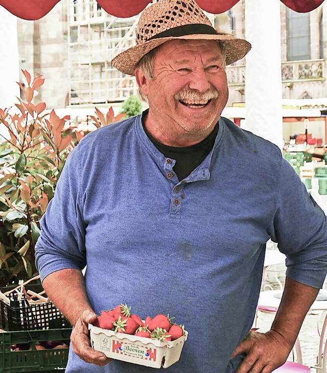 &#8222;Die Bedingungen fr diese Saiso...;, sagt Walter Schwaab aus Denzlingen.  | Foto: Matteo Granzin