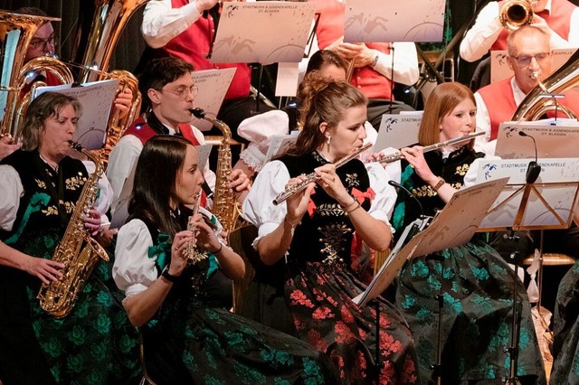 Musikalisch breit gefächert war das Ja...sik St. Blasien und der Jugendkapelle. | Foto: Steffen Schmidt Musikalisch breit gefächert war das Ja...sik St. Blasien und der Jugendkapelle. | Foto: Steffen Schmidt