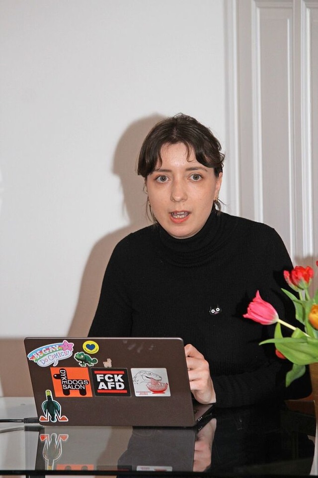 Julia Bernhard ist die neue Stipendiatin des Frderkreises Kreatives Eisenbach.  | Foto: Gert Brichta