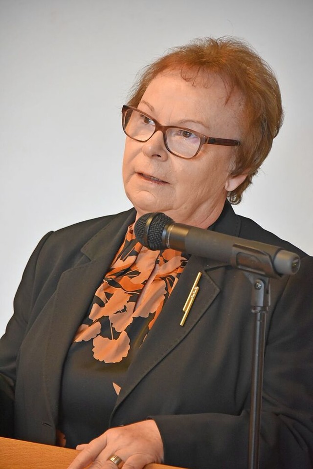 Hannelore Reinbold-Mench will Bürgermeisterin in Freiamt bleiben. | Foto: Benedikt Sommer Hannelore Reinbold-Mench will Bürgermeisterin in Freiamt bleiben. | Foto: Benedikt Sommer
