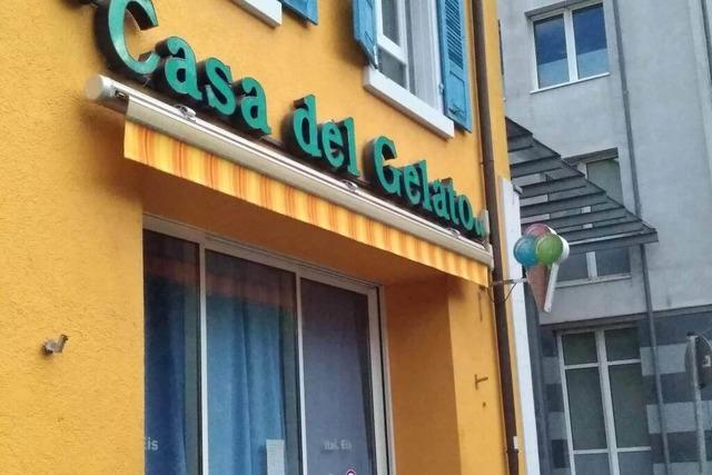 Die Zukunft der Lrracher Eisdiele Casa del Gelato ist ungewiss