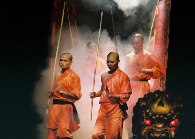 Shaolin-Mnche bei einer Vorfhrung  | Foto: Cookin&#39; Eventmanagement GmbH