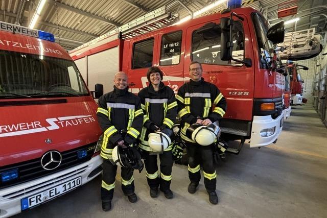 Warum drei Staufener den Quereinstieg zur Freiwilligen Feuerwehr gefunden haben