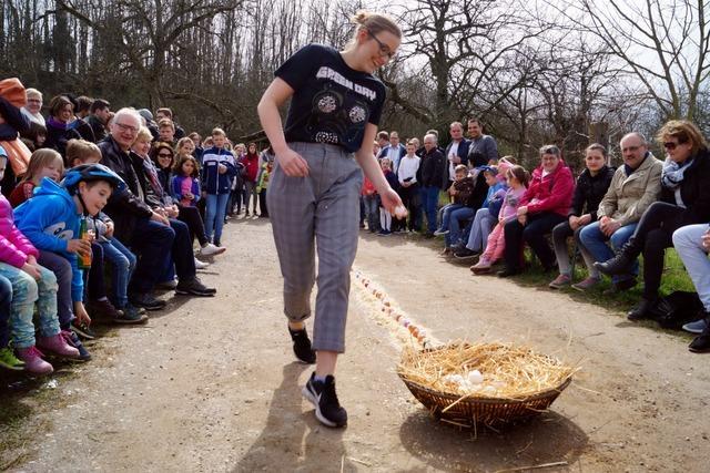 Eierlauf Revival: In Schliengen lebt eine alte Tradition wieder auf