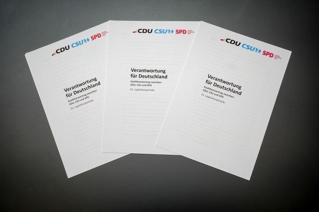 Was Politiker zur Koalition sagen
