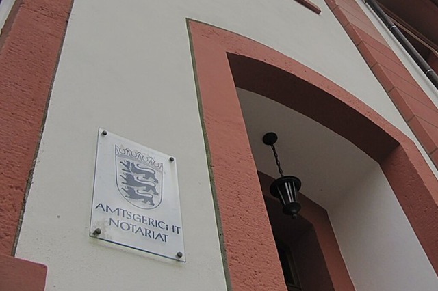 Das Symbolbild zeigt das Amtsgericht St. Blasien.  | Foto: Susanne Filz