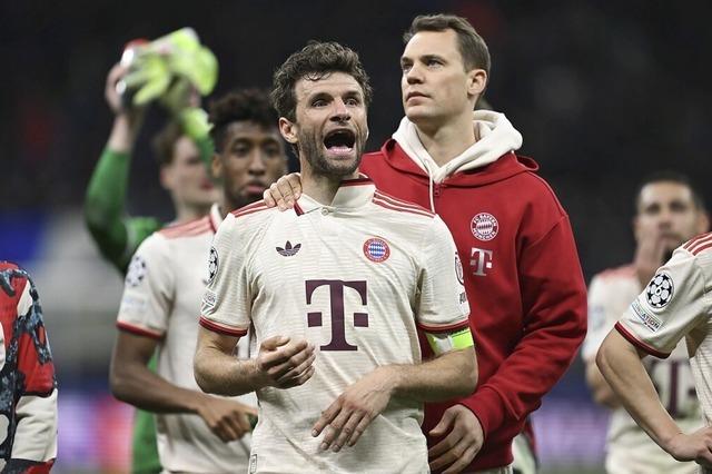 Auch die Bayern sind drauen