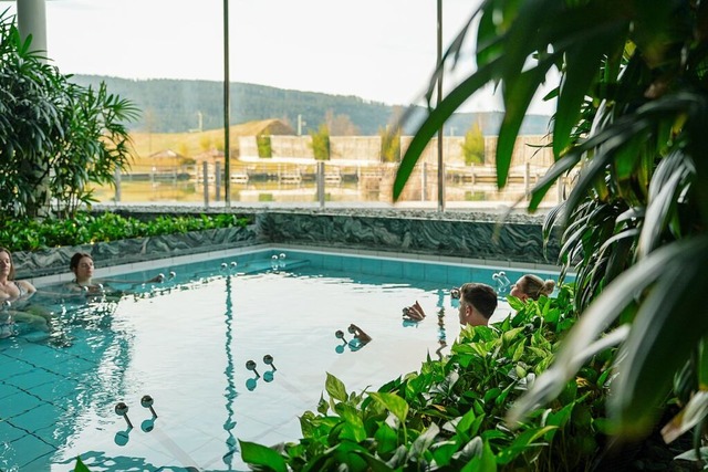 Die Mineralien-Pools der &#8222;Quelle...n Mineralien fr einen Wohlfhleffekt.  | Foto: Badeparadies Schwarzwald