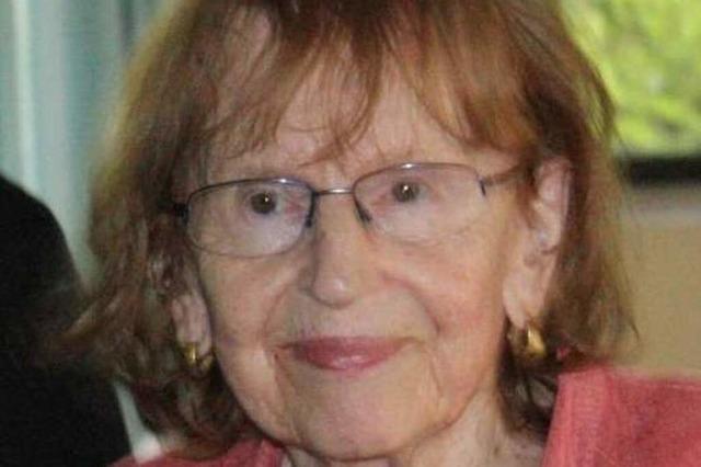 Die Geschichtsforscherin und Autorin Renate Reimann aus Grenzach-Wyhlen ist gestorben