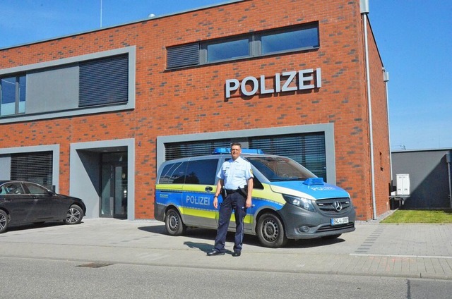 Leiter des Polizeipostens in Rust: Martin Baumann  | Foto: Benedikt Hecht