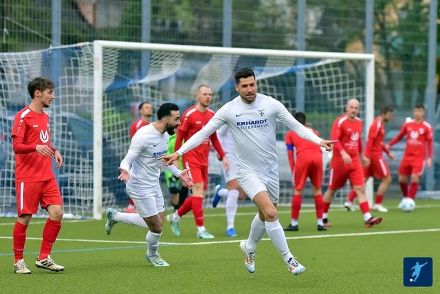 Andreas Herrmann vom FC Heitersheim (w...telfinale gegen die SG Sexau/Buchholz.  | Foto: Daniel Thoma