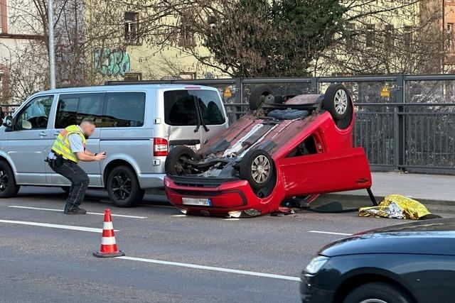 Genderte Verkehrsfhrung macht diese Brcke in Offenburg zum Unfallschwerpunkt