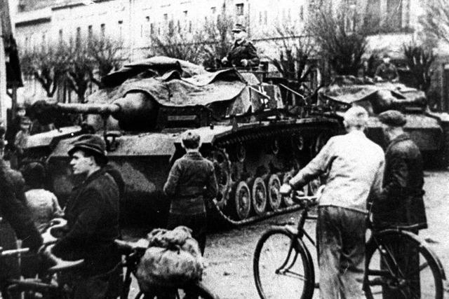 "Gesehen, dass es am Himmel explodiert": So erinnern sich Zeitzeugen an das Kriegsende im Breisgau