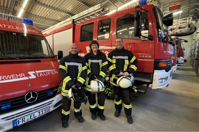 Warum drei Staufener den Quereinstieg zur Freiwilligen Feuerwehr gewagt haben