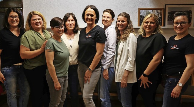 Das neugewhlte Vorstandsteam der Land...ele, Tanja Mller und Sandra Geiert.   | Foto: Christine Weirich