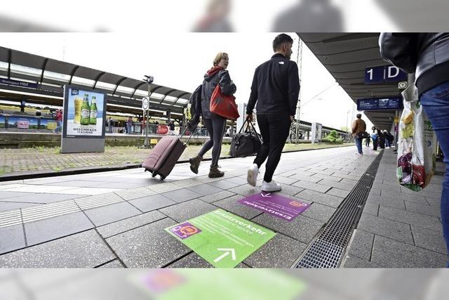 Bauarbeiten der Bahn haben begonnen