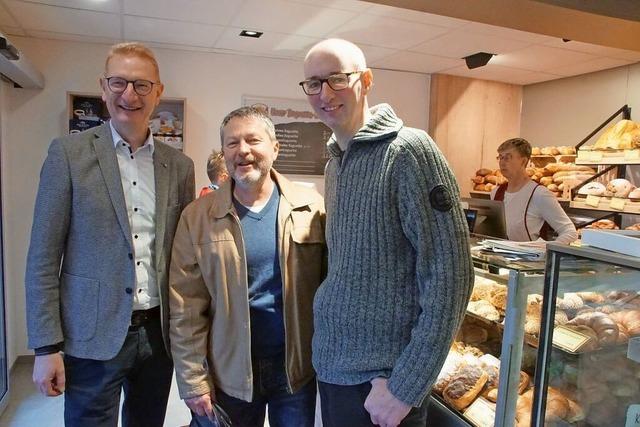 Nach nur drei Wochen Umbauzeit ist die Bckerei Burger in Herbolzheim wieder erffnet worden