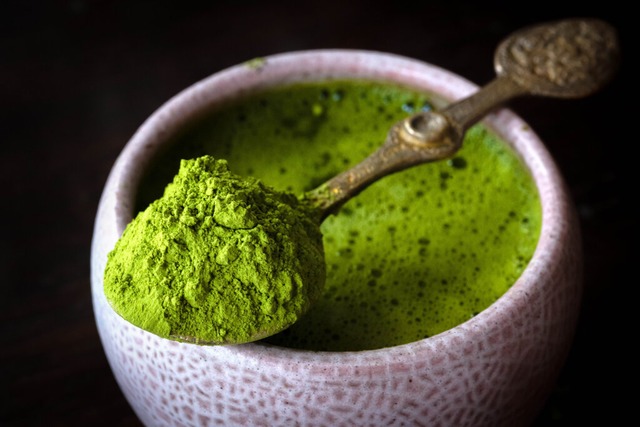 Grnes Trendgetrnk: Matcha ist bei Ke... Wirkung sanfter ist und lnger anhlt  | Foto: Sina Schuldt (dpa)