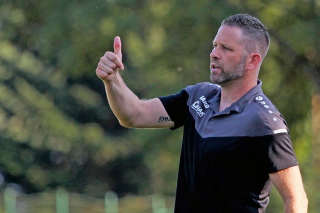 Seine Wehr-Brenneter fügten dem FC Zel...h 19 Spielen bei: SG-Trainer Urs Keser | Foto: Matthias Konzok Seine Wehr-Brenneter fügten dem FC Zel...h 19 Spielen bei: SG-Trainer Urs Keser | Foto: Matthias Konzok