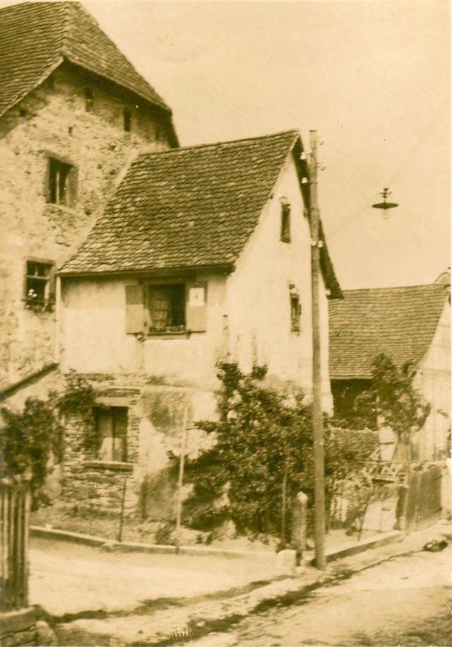 Aufnahme von 1925 des Schlssli in Blansingen  | Foto: Museum in der Alten Schule