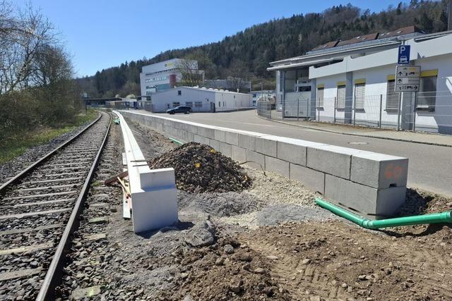 Haltestelle Sto-Weizen in Sthlingen bis Juni betriebsbereit