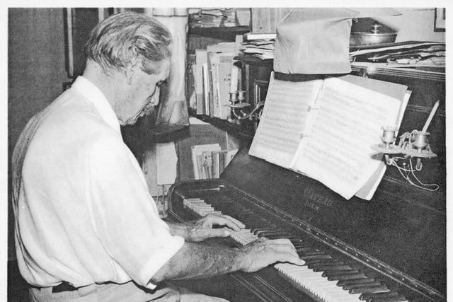 Albert Schweitzer hat in Lahr regelmig Orgel gespielt
