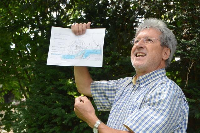 Wasserkraftwerkbetreiber in Emmendingen sagt: "Seit Mrz ging die Stromproduktion kontinuierlich bergab"