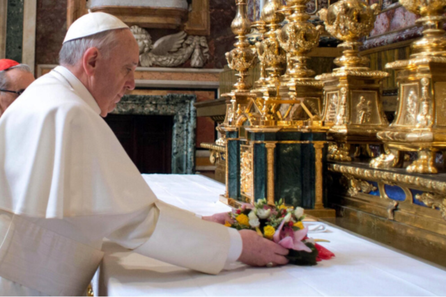 Papst Franziskus bekommt eine bescheidenere Beerdigung als seine Vorgnger